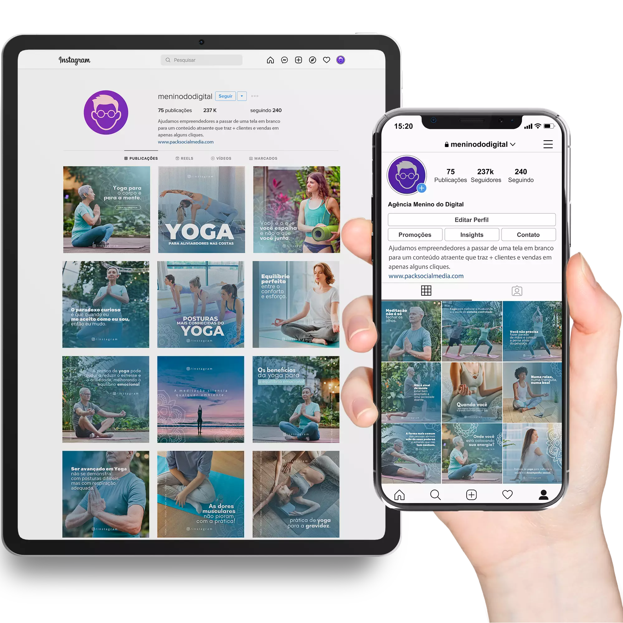 Pack Canva Yoga