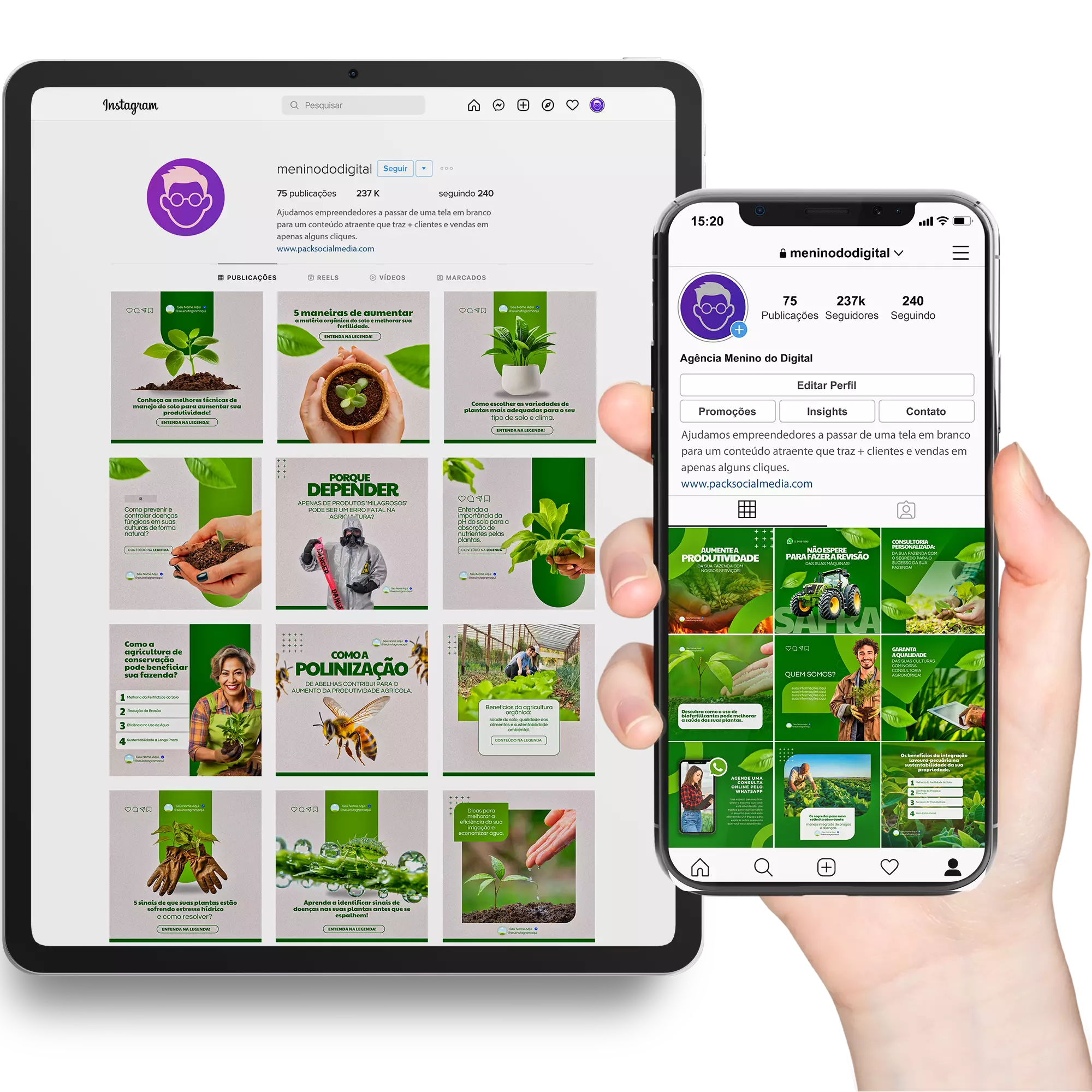 Pack Canva Agronomia