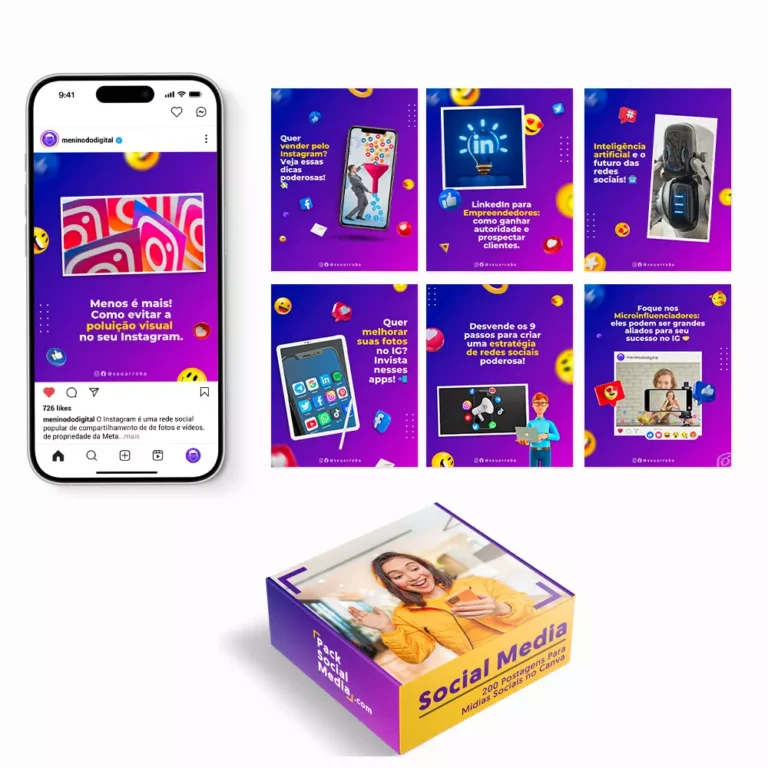 Kit Social Media Profissional