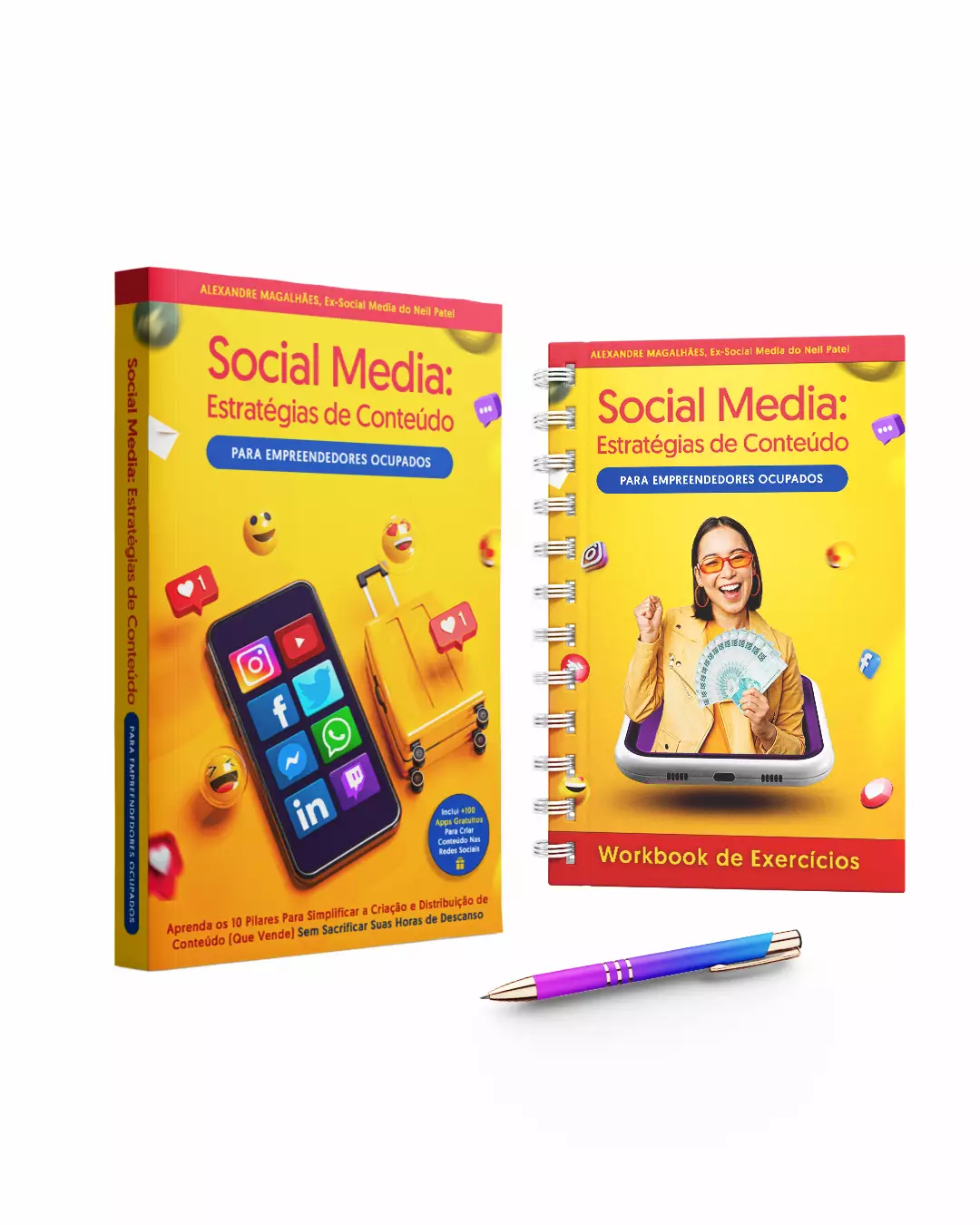 eBook Social Media: Estratégias de Conteúdo Para Empreendedores Ocupados